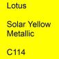 Preview: Lotus, Solar Yellow Metallic, C114.